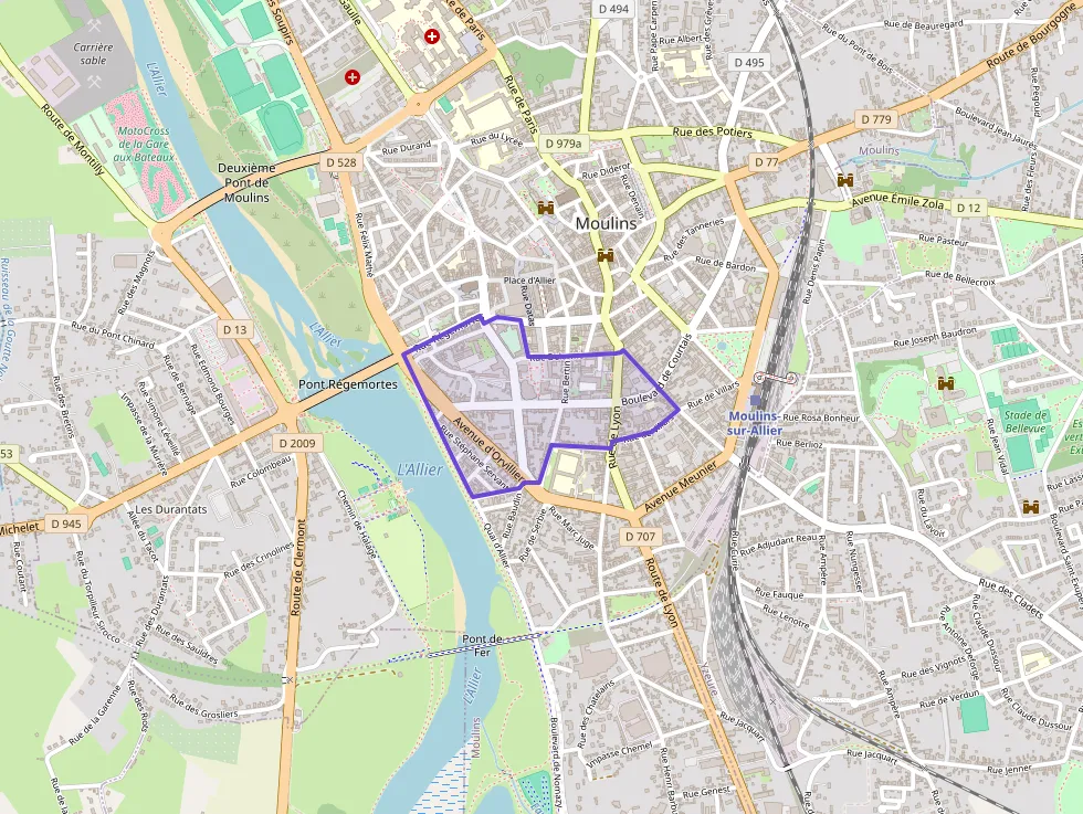 Appartement 32 m² une piece à vendre à Moulins