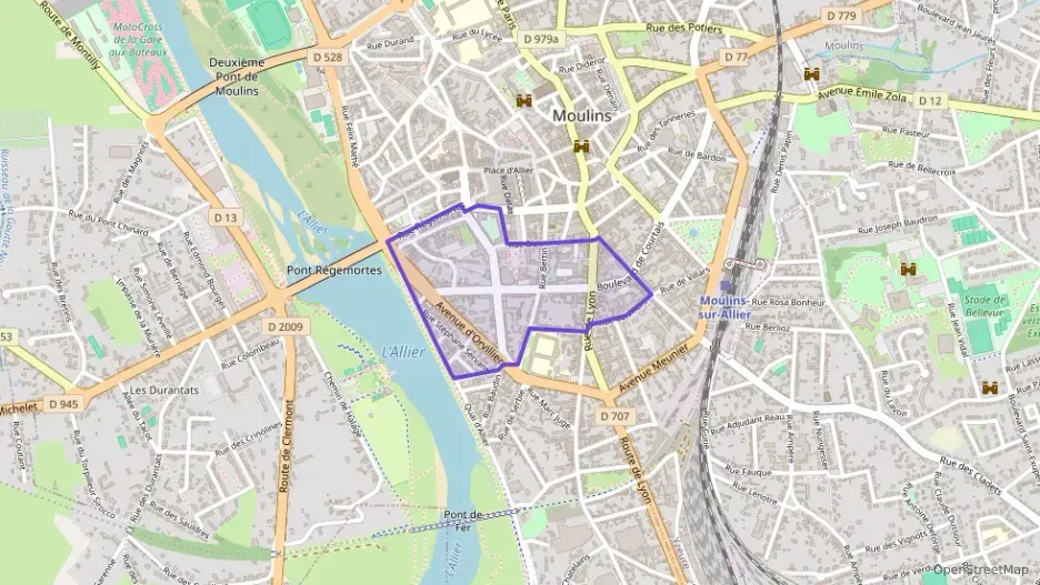 Appartement 32 m² une piece à vendre à Moulins Appartement 32 m² une piece à vendre à Moulins