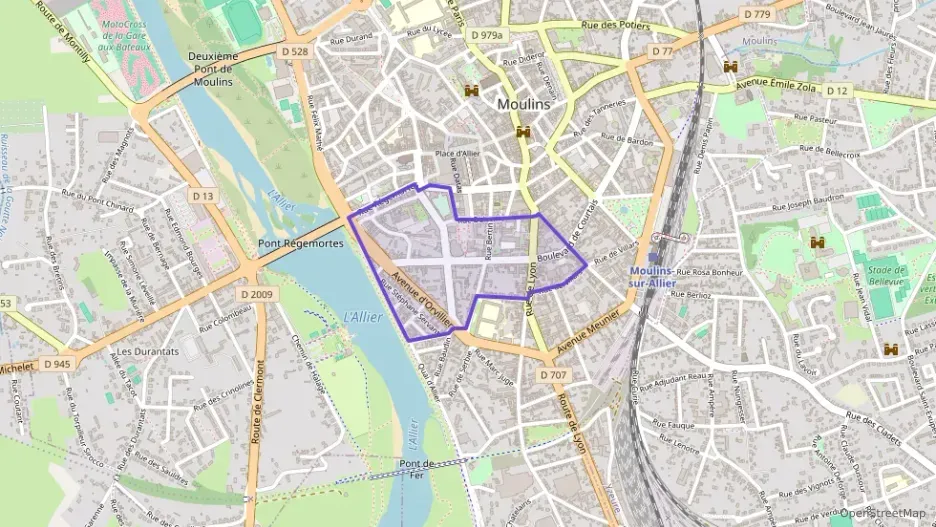 Appartement 30 m² une piece à vendre à Moulins