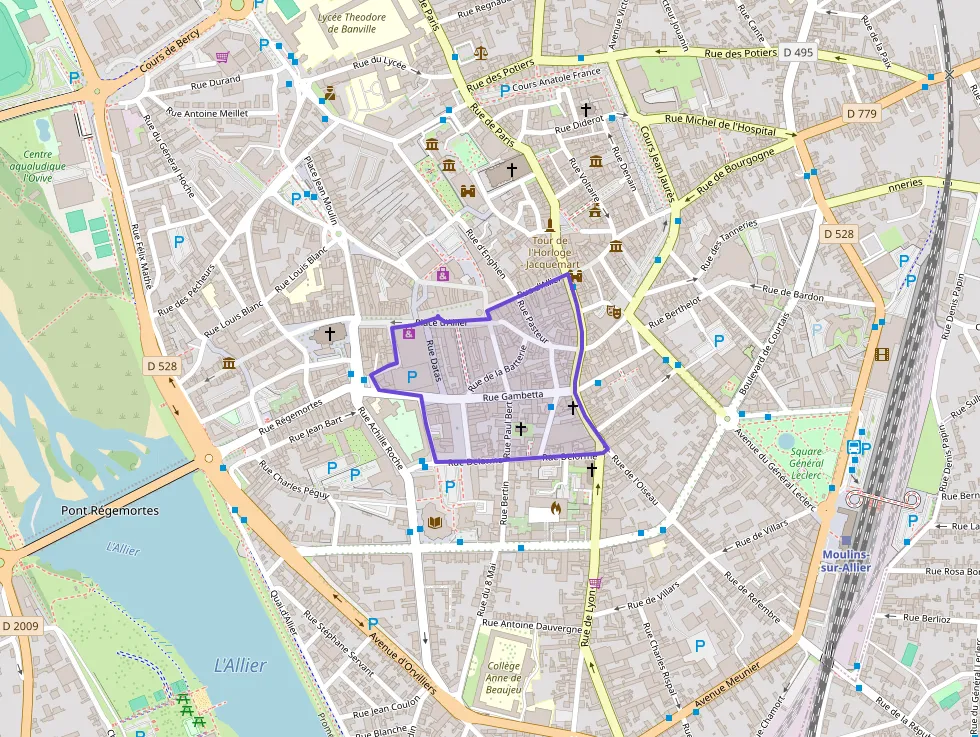 Appartement 50 m² une piece à vendre à Moulins