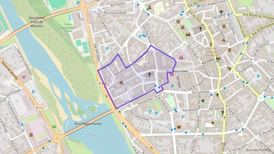 Appartement 82 m² trois pièces à vendre à Moulins