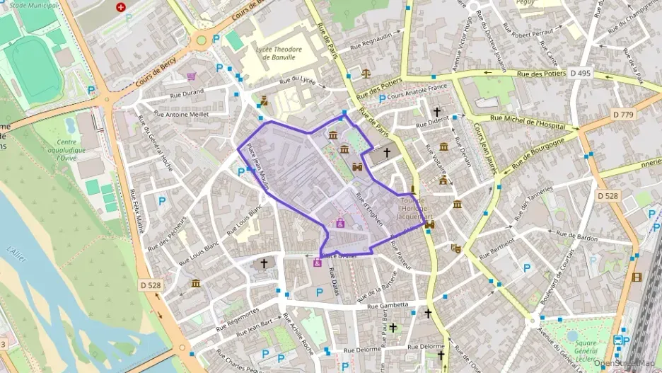 Appartement 115 m² trois pièces à vendre à Moulins