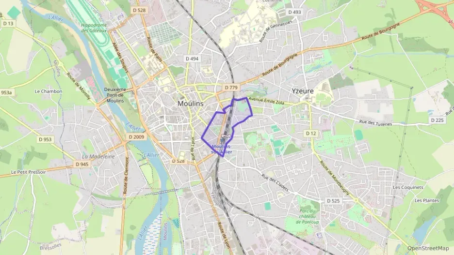 Appartement 38 m² deux pieces à vendre à Moulins Appartement 38 m² deux pieces à vendre à Moulins