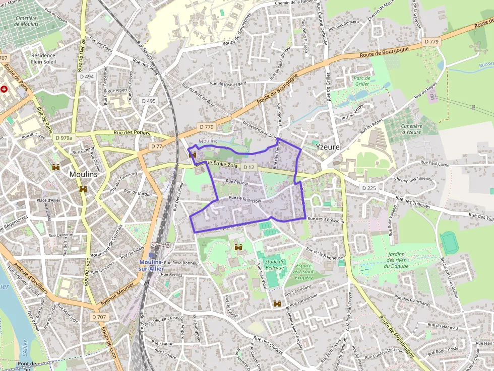 Appartement 92 m² quatre pièces à vendre à Yzeure