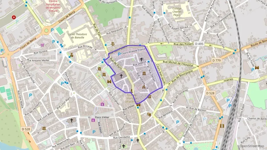 Appartement 50 m² deux pieces à vendre à Moulins Appartement 50 m² deux pieces à vendre à Moulins