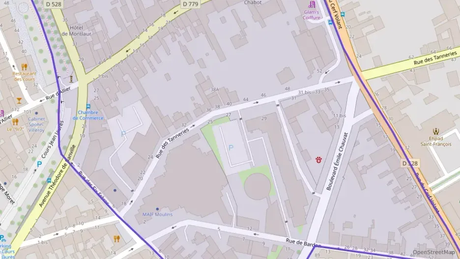 Appartement 77 m² trois pièces à vendre à Moulins