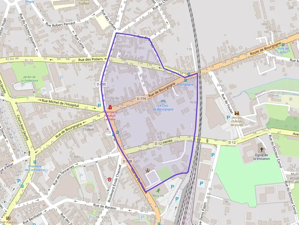 Appartement 80 m² trois pièces à vendre à Moulins