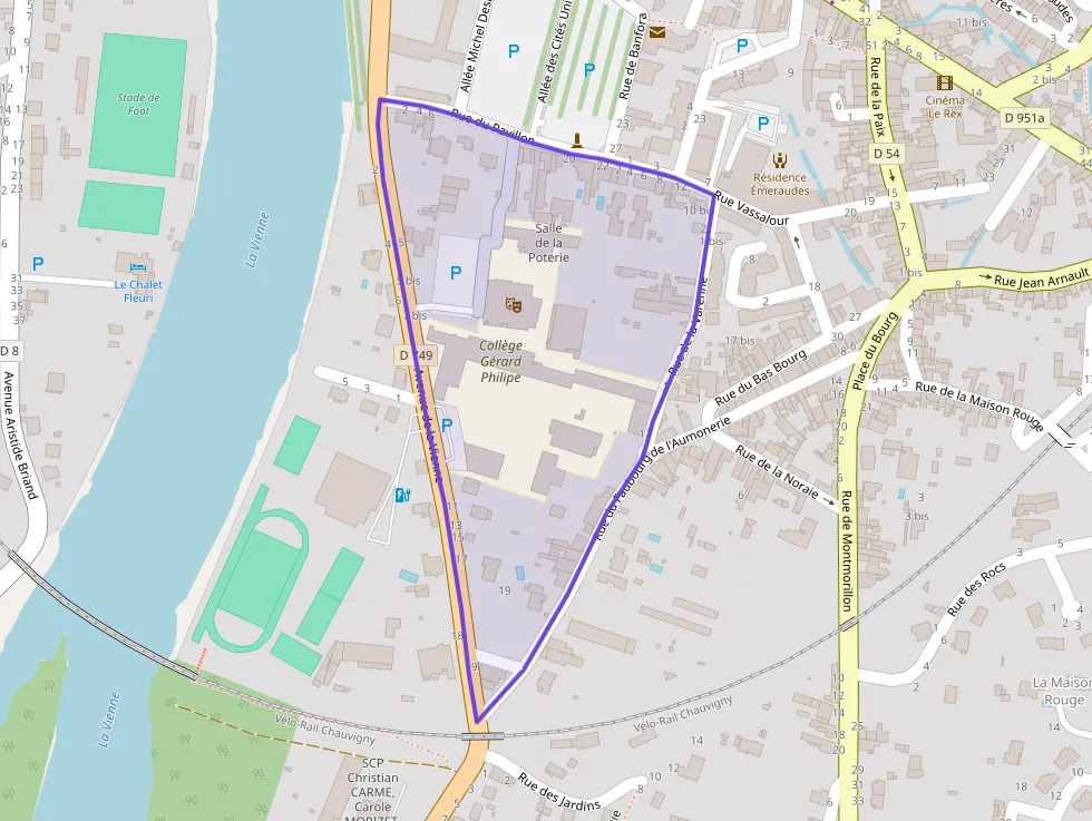 Appartement 37 m² deux pieces à vendre à Chauvigny