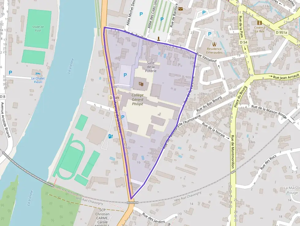 Appartement 57 m² trois pièces à vendre à Chauvigny