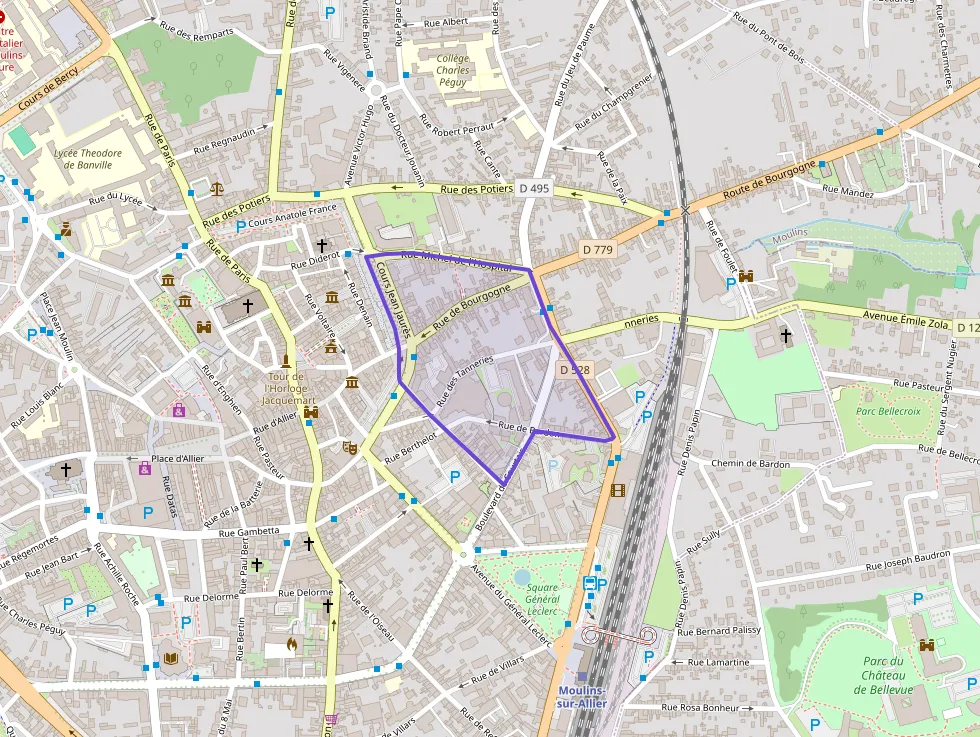 Appartement 60 m² deux pieces à vendre à Moulins