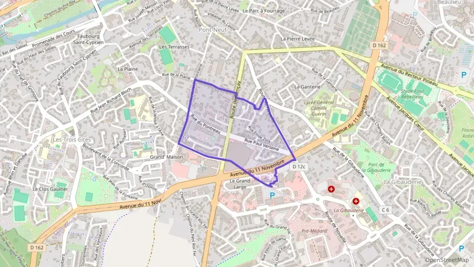 Appartement 61 m² trois pièces à vendre à Poitiers