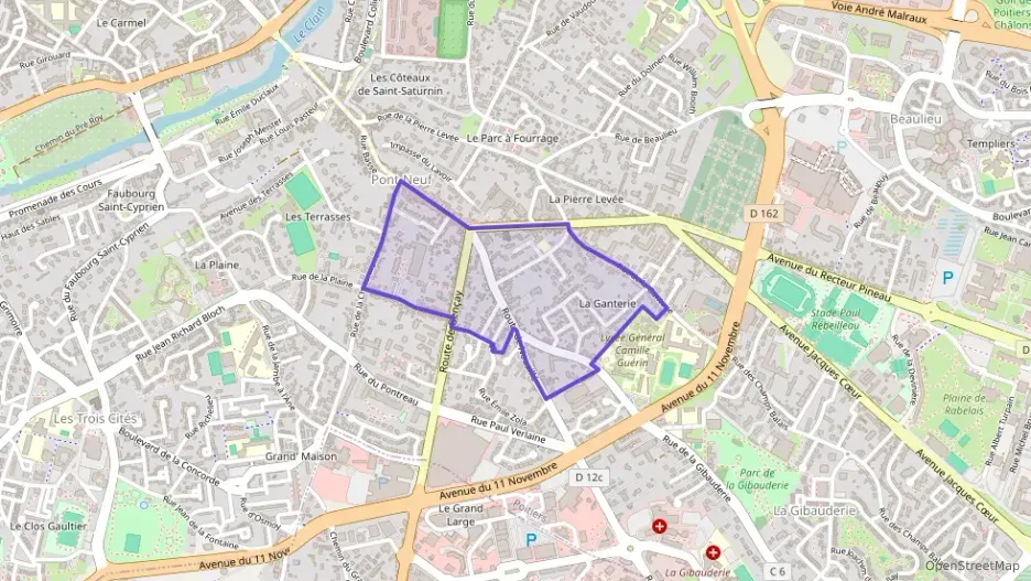 Appartement 25 m² une piece à vendre à Poitiers