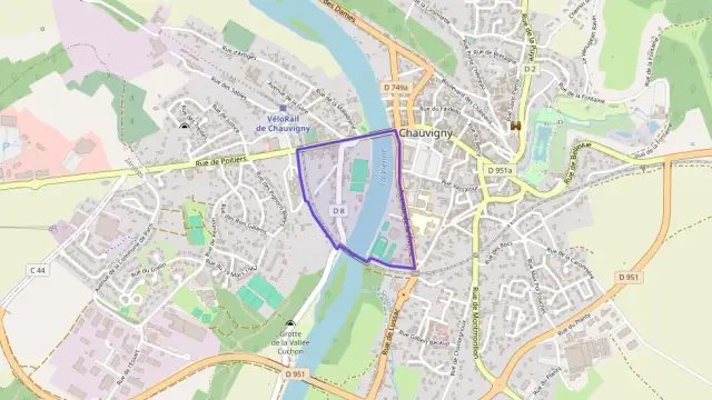 Appartement 50 m² trois pièces à vendre à Chauvigny