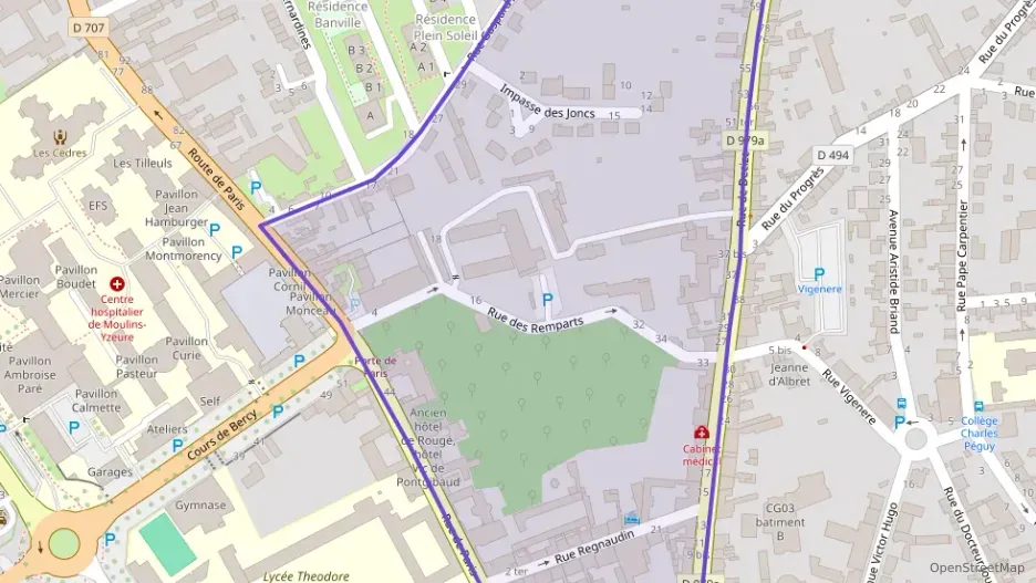 Appartement 36 m² deux pieces à vendre à Moulins Appartement 36 m² deux pieces à vendre à Moulins