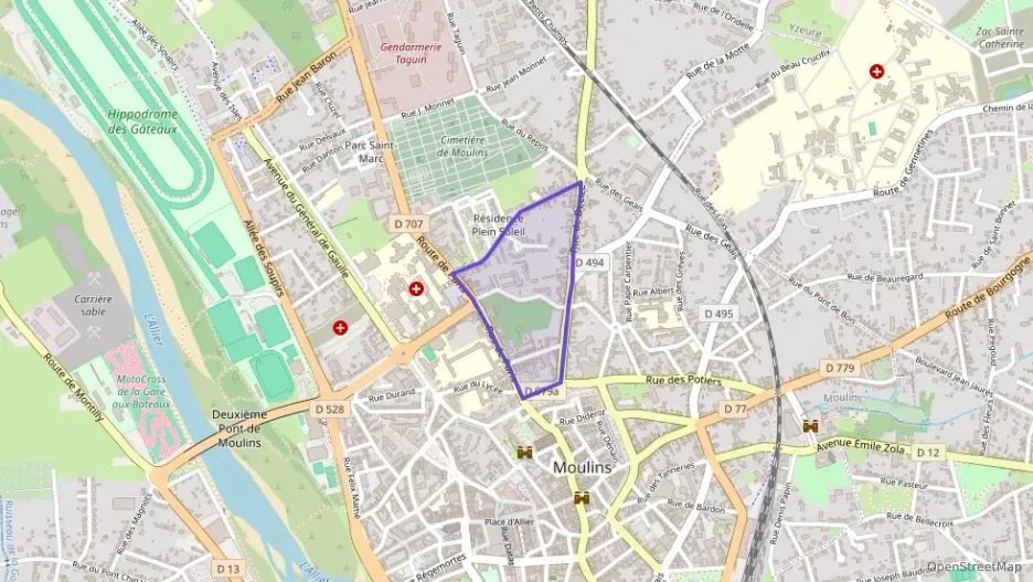 Appartement 36 m² deux pieces à vendre à Moulins Appartement 36 m² deux pieces à vendre à Moulins