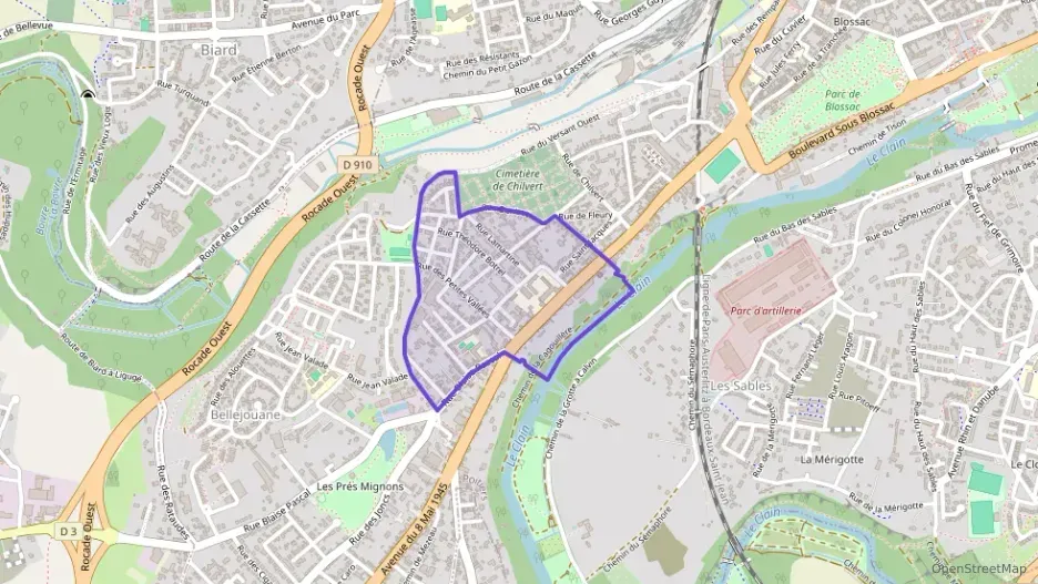 Appartement 54 m² quatre pièces à vendre à Poitiers