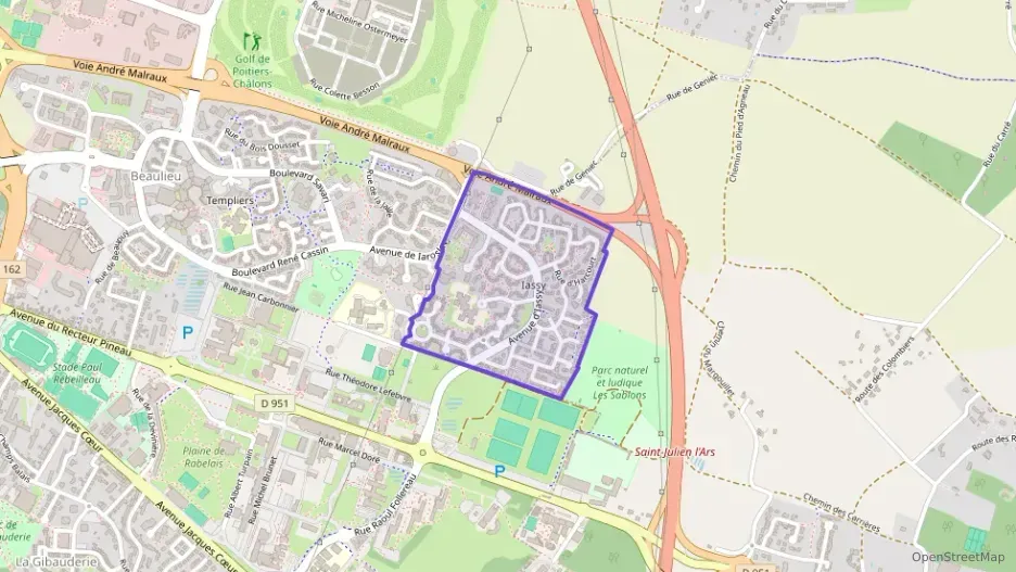 Appartement 46 m² deux pieces à vendre à Poitiers