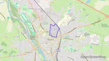 Appartement 56 m² trois pièces à vendre à Moulins