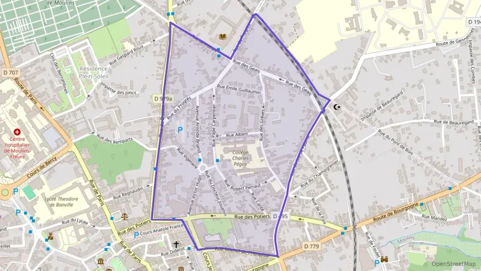 Appartement 81 m² trois pièces à vendre à Moulins