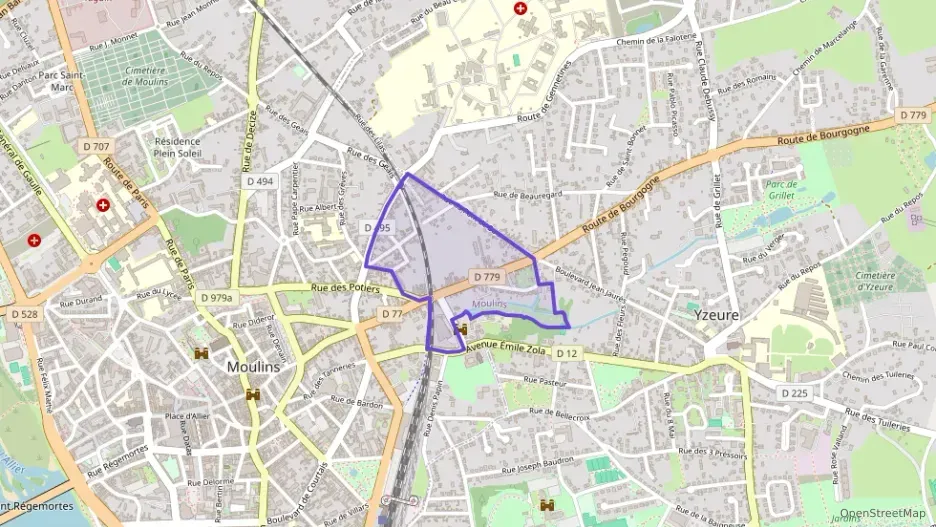 Appartement 75 m² cinq pièces à vendre à Moulins