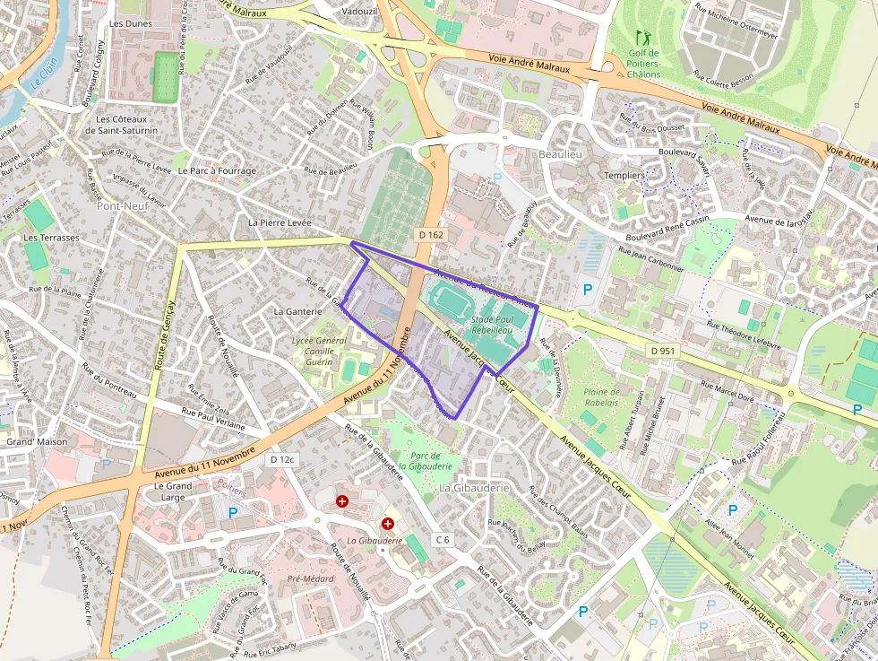 Appartement 47 m² une piece à vendre à Poitiers