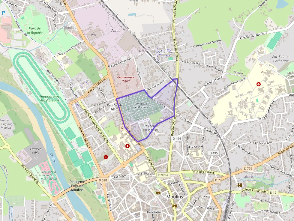 Appartement 44 m² deux pieces à vendre à Moulins