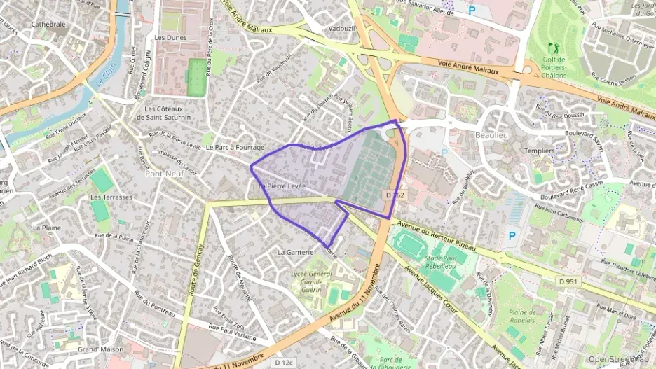 Appartement 72 m² trois pièces à vendre à Poitiers