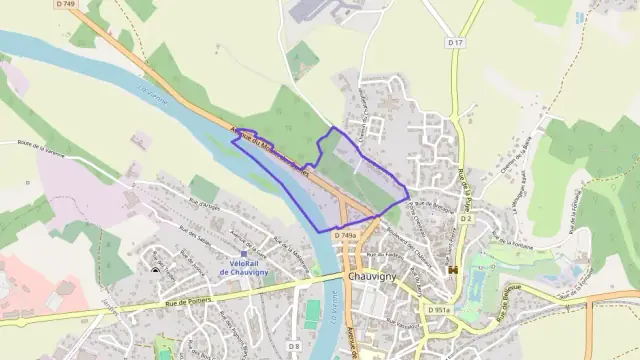 Appartement 90 m² quatre pièces à vendre à Chauvigny