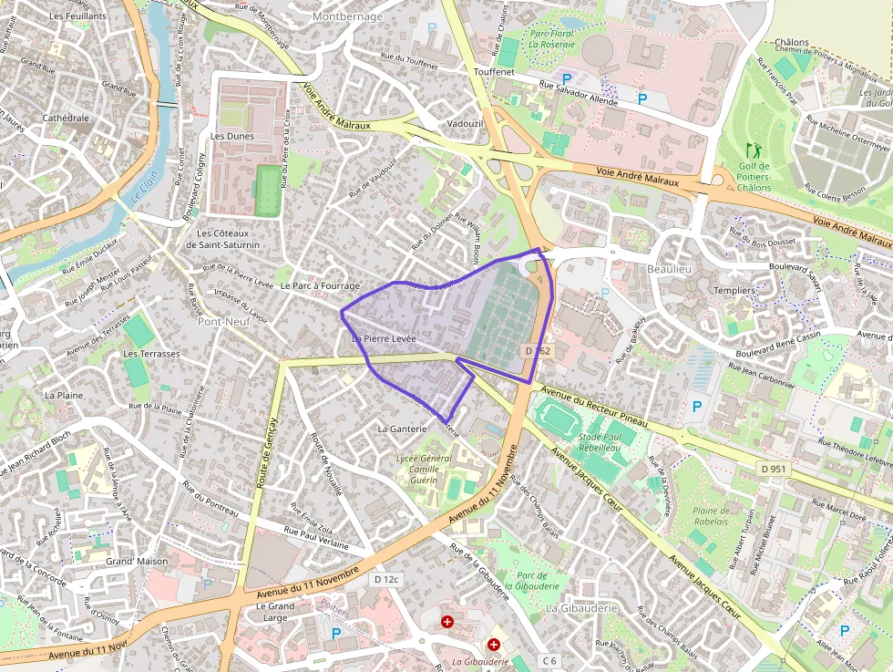 Appartement 60 m² trois pièces à vendre à Poitiers