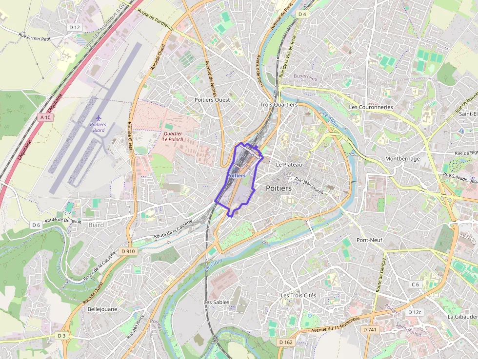 Appartement 24 m² deux pieces à vendre à Poitiers