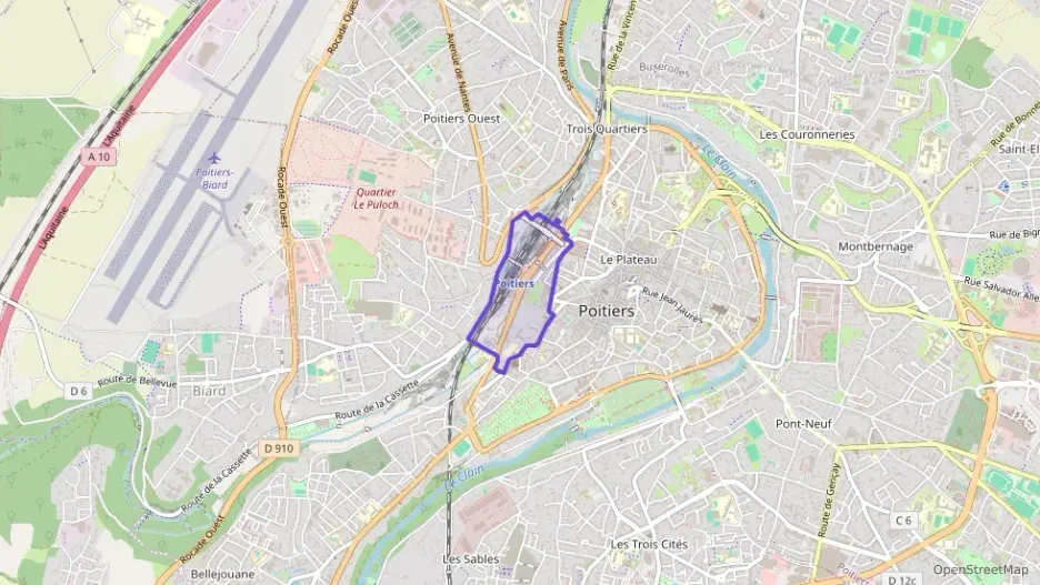 Appartement 72 m² trois pièces à vendre à Poitiers