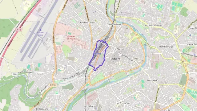 Appartement 72 m² trois pièces à vendre à Poitiers