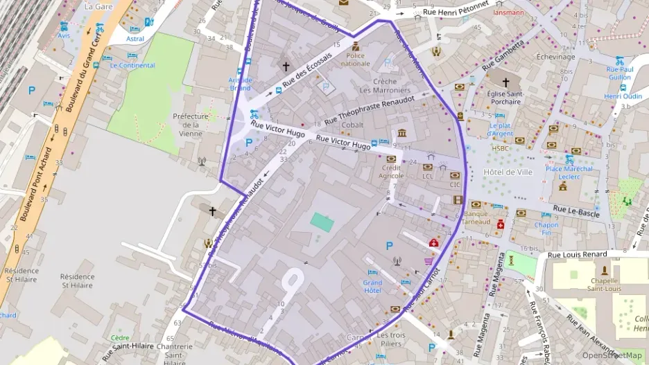 Appartement 85 m² quatre pièces à vendre à Poitiers