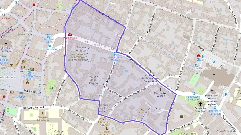 Appartement 42 m² deux pieces à vendre à Poitiers