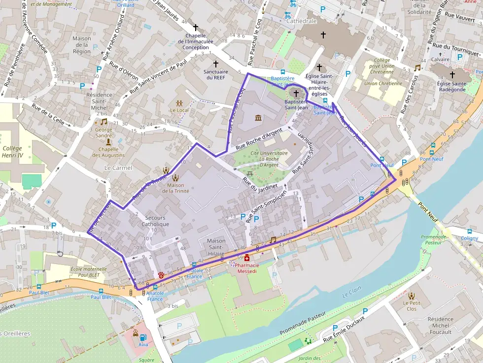 Appartement 67 m² trois pièces à vendre à Poitiers