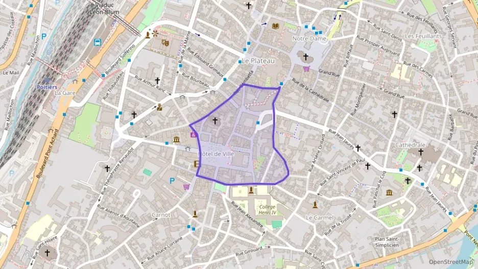 Appartement 73 m² deux pieces à vendre à Poitiers