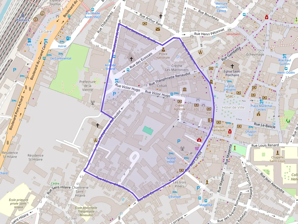 Appartement 130 m² quatre pièces à vendre à Poitiers