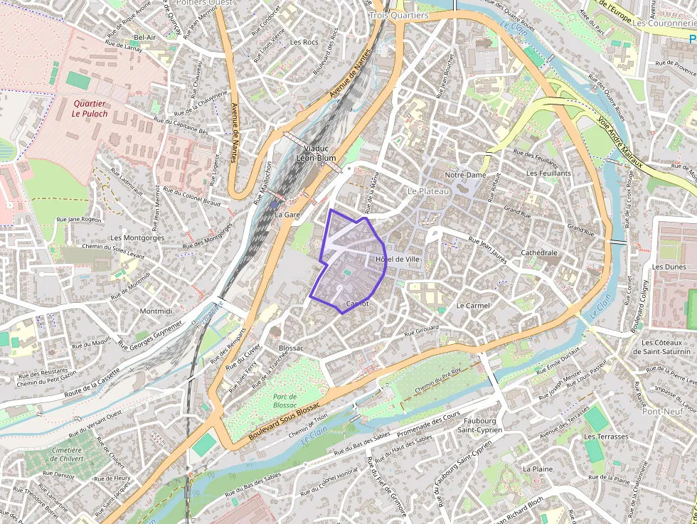 Appartement 130 m² quatre pièces à vendre à Poitiers