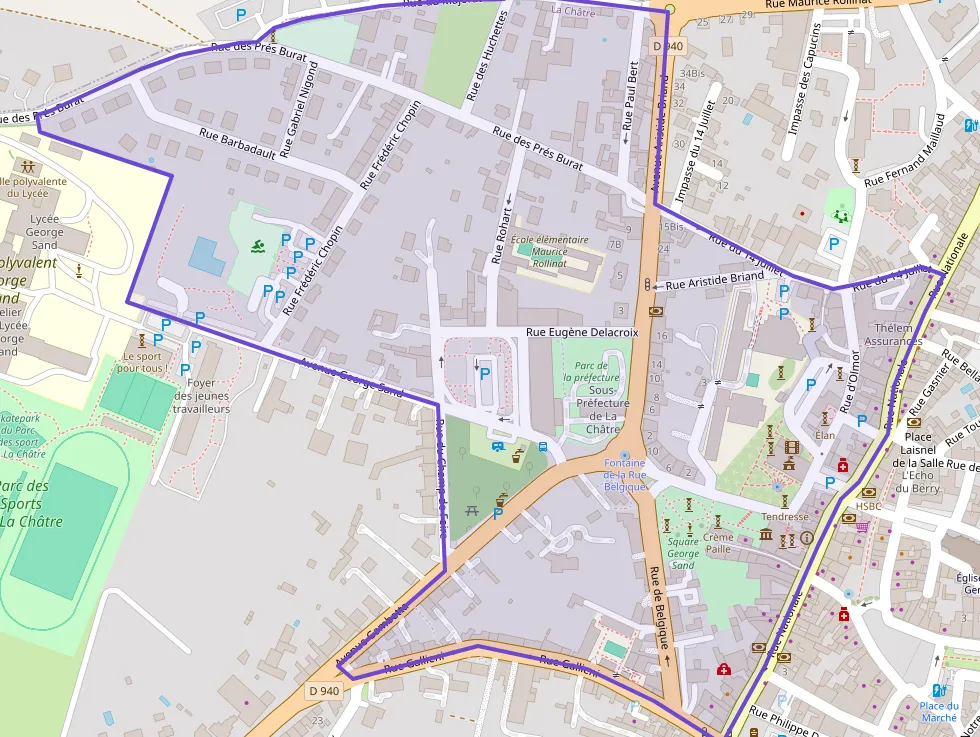 Appartement 54 m² deux pieces à vendre à La Châtre