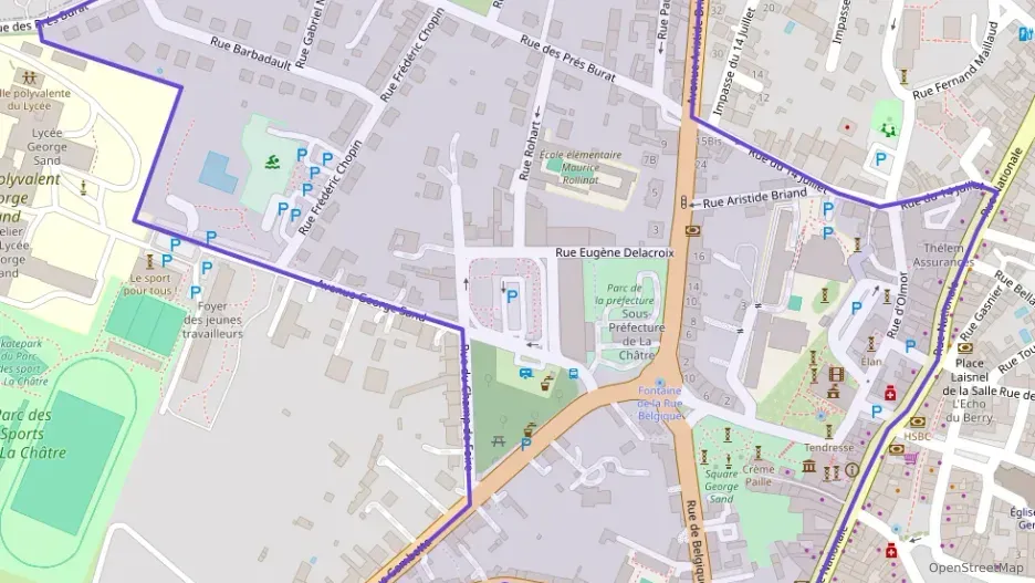 Appartement 54 m² deux pieces à vendre à La Châtre