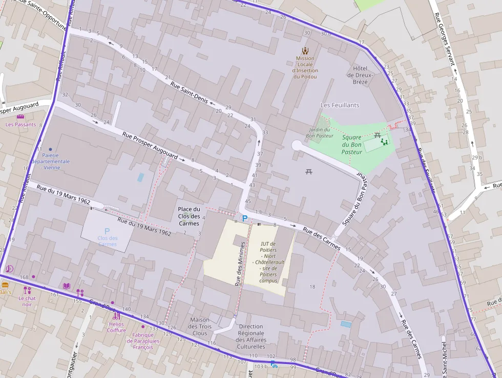 Appartement 45 m² deux pieces à vendre à Poitiers