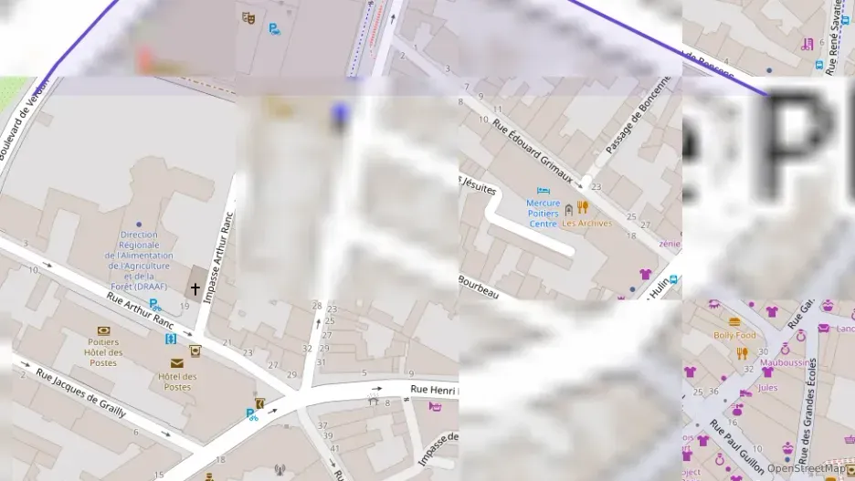 Appartement 25 m² une piece à vendre à Poitiers