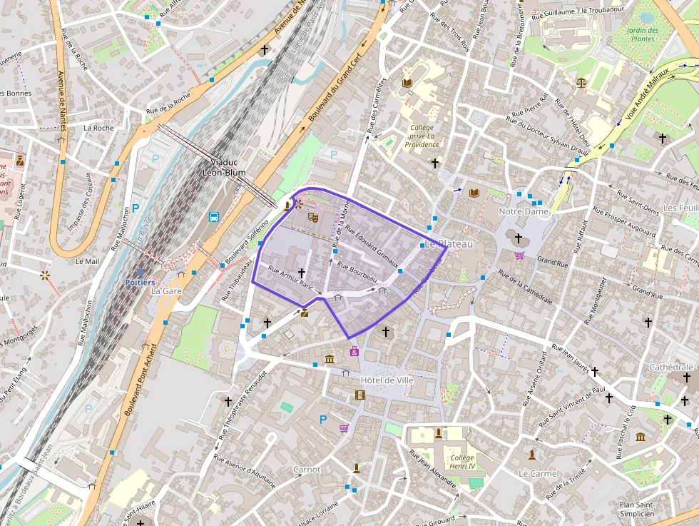 Appartement 25 m² une piece à vendre à Poitiers