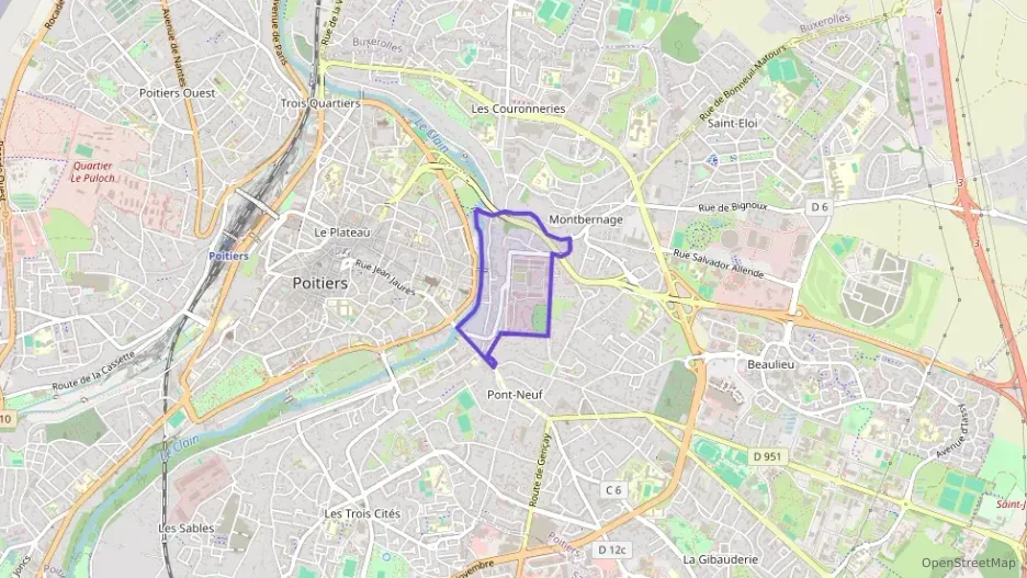 Appartement 52 m² trois pièces à vendre à Poitiers Appartement 52 m² trois pièces à vendre à Poitiers