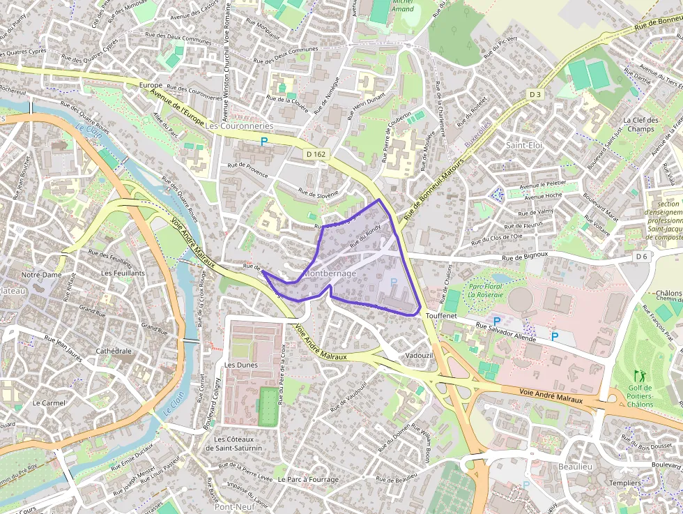 Appartement 62 m² trois pièces à vendre à Poitiers