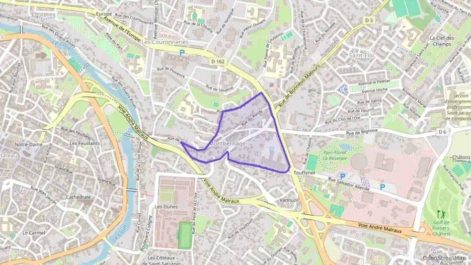 Appartement 62 m² trois pièces à vendre à Poitiers Appartement 62 m² trois pièces à vendre à Poitiers