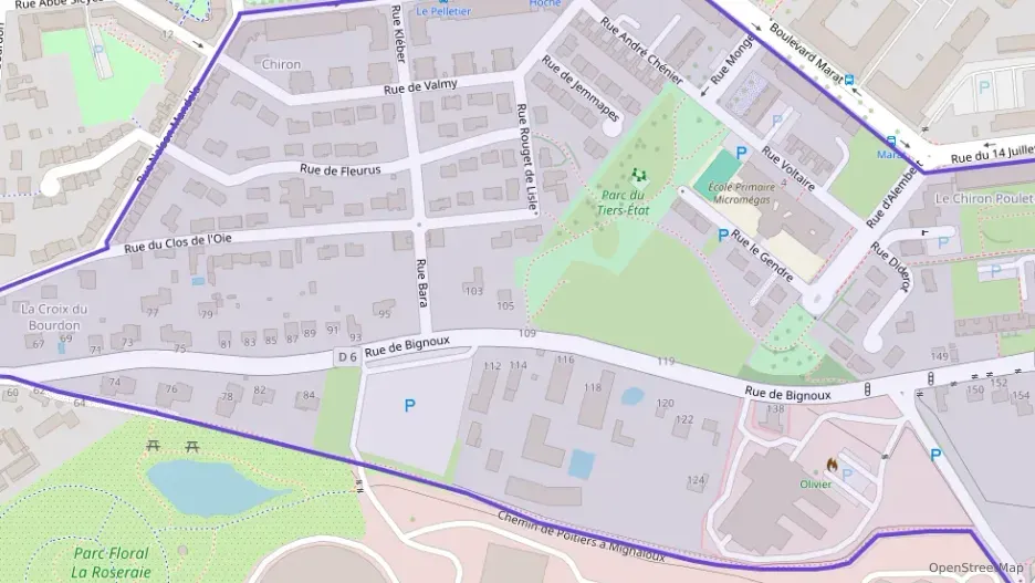 Appartement 53 m² trois pièces à vendre à Poitiers