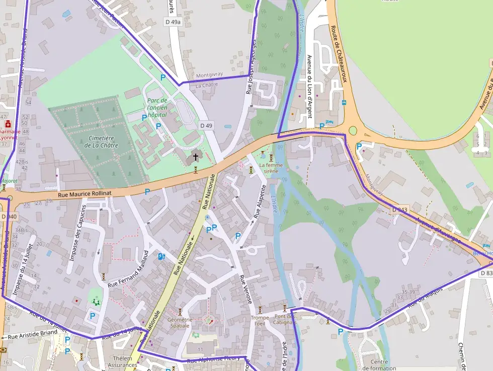 Appartement 59 m² trois pièces à vendre à La Châtre