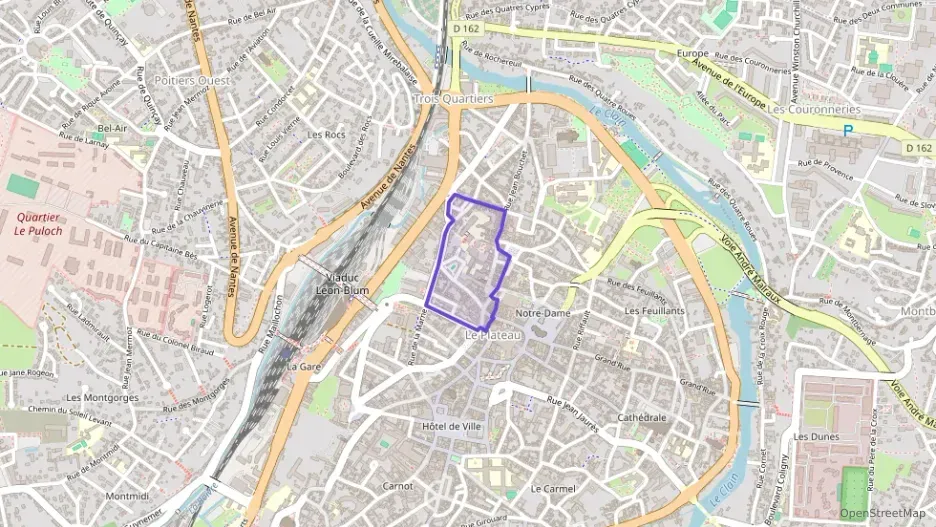 Appartement 94 m² trois pièces à vendre à Poitiers