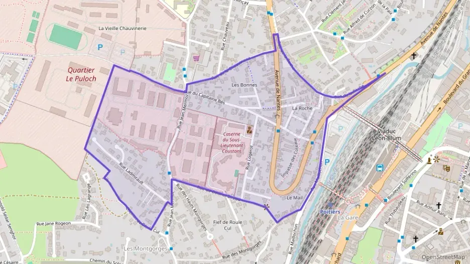 Appartement 100 m² quatre pièces à vendre à Poitiers